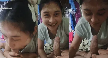 Nan Su Shwe Hlaing Blowjob အောကား(၂) ပါးစပ်ထဲသုတ်ပန်းထည့်အောကား