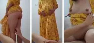 ဗိုက်ကြီးနေတာတောင် ယောင်္ကျားကို အလိုလိုက်ပေးချင် ဖြေးဖြေးချင်းဆောင့်